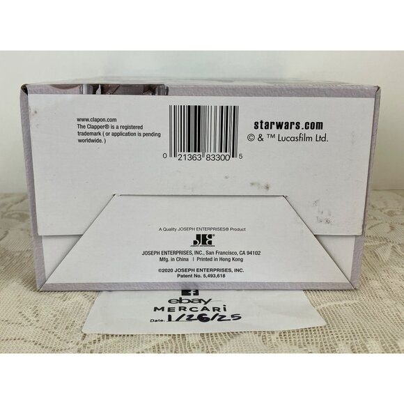 Star Wars The Mandalorian The Child Talking Clapper with Night Light Brand New - Picture 7 of 7